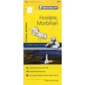 Finistere, Morbihan - Michelin Local Map 308