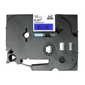 BROTHER Brother Tze-531 združljiv laminirani trak - 12 mm X 8 metrov črno/moder, (21406023)