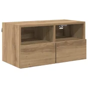Vidaxl TV stenska omara Umetni hrast 60 x 30 x 30 cm Konstruiran les
