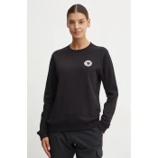 Pulover od trenirke Fjallraven 1960 Logo Badge črna barva, F87230.550
