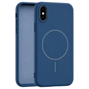 Velvet Touch MagSafe maska za iPhone X/XS – Plava