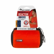 Podloga za spalno vrečo Sea to Summit Reactor Extreme Sleeping Bag Liner, mumija, pikantno oranžna