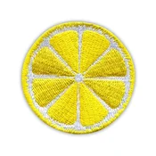 shumee Našitek rezine limone - Prišit - Vezen našitek/značka/emblem