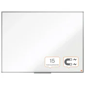 Ploča magnetna 120x90 cm aluminijski okvir Essence Steel Nobo 1905211 bijela