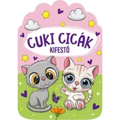 Prisrčne mačke pobarvanka - v madžarskem jeziku