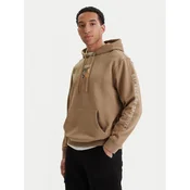 RVCA Jopa Deep Think EVYSF00138 Bež Boxy Fit