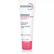 Bioderma Sensibio Defensive Rich Active Soothing Cream pomirjujoča krema za občutljivo kožo za ženske