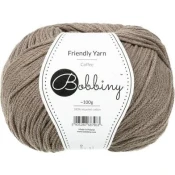 Bobbiny Friendly Yarn Coffee Pletilna preja