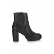 Gležnjace Mexx Ankle Boot Melody za žene, boja: crna, s debelom potpeticom, MXQL012601W