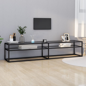 The Living Store The Living Store TV omarica prozorna 200x40x40,5 cm kaljeno steklo - TV Omarica, (21376439)