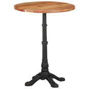 Bistro stolic O 60 x 76 cm od masivnog bagremovog drva