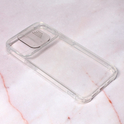 Ovitek Ice Cube Camera za Apple iPhone 13, Teracell, prozorna