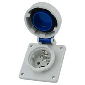 Mennekes VTIČNICA 230V 16A SCHUKO 2P+E IP68 HERMETIČNO VODOTESNA