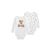 Polo Ralph Lauren  body za dojenčke bombažno paket 2 kosov