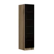 Hanah Home Garderober Minar Kale-8757, 45x210x52 cm, Orah-crni