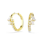 Swarovski Uhani Mesmera zlato-rumena/transparentna