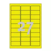 AVERY ZWECKFORM etikete za označevanje, vodoodporne 63,5 x 29,6 mm - L6105-20