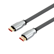 UNITEK Y-C142RGY HDMI kabel 10 m HDMI Tip A (Standard) Srebro, Cink