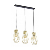 Luster na sajli LUGO 3xE27/60W/230V
