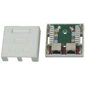DATACOM STP dvojna vtičnica Cat5e 2 x RJ45
