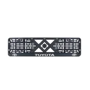 Storm Okvir za tablicu auta toyota, 3D Slova
