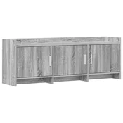 vidaXL vidaXL TV omarica 130 x 33 x 47 cm Siva Sonoma Inženirski les, (5000247651)