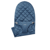 Extra Fabric Seat for Bouncer Bliss - Midnight blue/Woven, Classic quilt