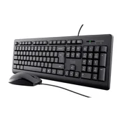 Tastatura + Miš PRIMO SRB, 24384, , Žicni set, Crna boja