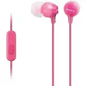 SONY Slušalice MDR-EX15AP (Pink) - MDR-EX15APPI