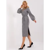 Dress-LK-SK-509516.04-white-black