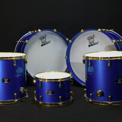 BONE Suzzy Blue drum kit