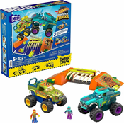 Set za igru Hot Wheels Monster Trucks - Smash & Crash