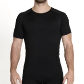 COMPRESS Majica kratkih rukava Seamless, Crna
