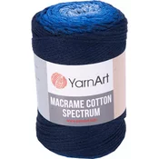 Yarn Art Macrame Cotton Spectrum 225 m 1324 Dark Blue Vrvica