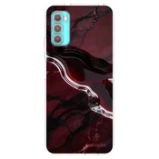 Silikonski prozorni ovitek za Motorola Moto G60 - Cherry stone