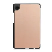 Maska na preklop Tablet Stripes za Samsung Tab A11/ X133 roze