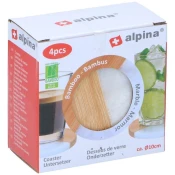 Alpina Leseni/marmornati podstavki komplet 4 kosov kvadratnihED-227023ctve