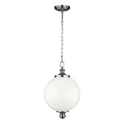 Feiss FE-PARKMAN-PL-PN - Luster na lancu PARKMAN 1xE27/60W/230V