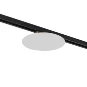 Moderna bela stropna svetilka za sistem tirnic 1-fazna 2-luči - Iconic Pulley
