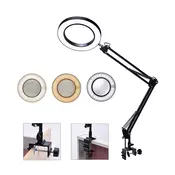 Lupa stona sa LED osvetljenjem USB 5V, socivo 105mm, X5