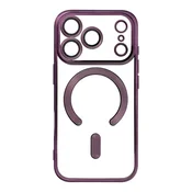 OEM Ohišje za iPhone 17 PRO Electro Mag Cover, združljivo z MagSafe, vijolično