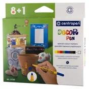 Centropen Svinčnik Dekor 2738 - komplet 8+1 kos
