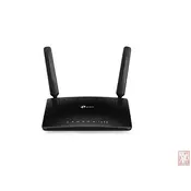 TP-Link TL-MR6400, 300Mbps Wireless N 4G LTE Router, 3xLAN/1xWAN/1x Micro SIM Card Slot