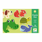 DJECO Duo puzzle Živali