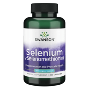 Swanson Selen (L-selenometionin), 100 mcg, 300 kapsul