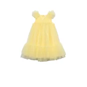 Abel & Lula Elegantna obleka 5039 Rumena Regular Fit