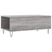 Stolic za kavu boja sivog hrasta 90x50x36,5cm konstruirano drvo