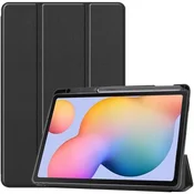 GS Ovitek za Samsung Galaxy Tab S6 Lite 10.4 2020/2022/2024, z držalom za pisalo, črne barve