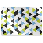 Decormat Podloga za zaščito tal Flying triangles 120x90 cm 2 cm