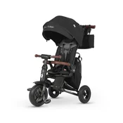 QPlay - Otroški tricikel 5 v 1 NOVA DELUXE črn